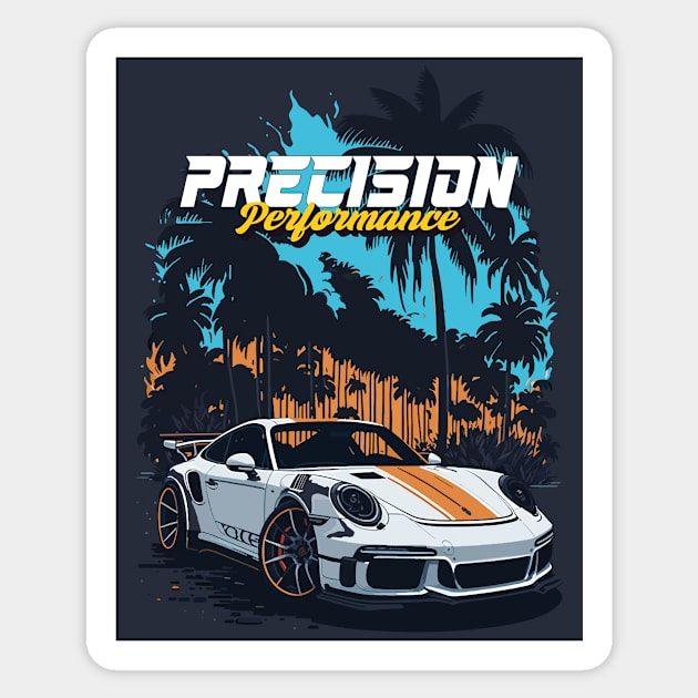 Precision Performance Sticker by By_Russso